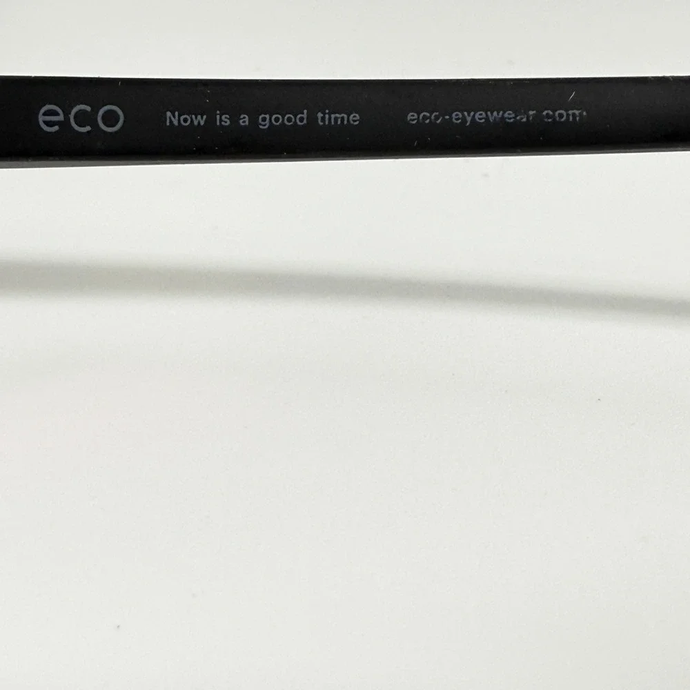 Eco Eyewear‎ Black Rectangular Eyeglasses Frames Eco-Eyewear.com 21972